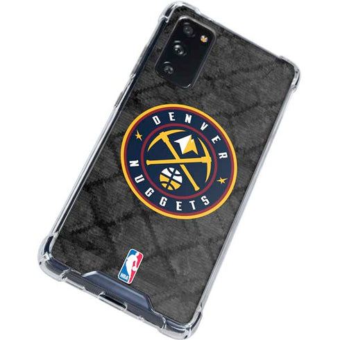 NBA Denver Nuggets Dark Rust Galaxy S20 FE Clear Case